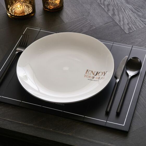 Enjoy Your Meal Dinner Plate, Essteller 26cm