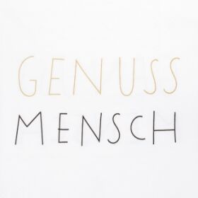 Guten Morgen Serviette 33x33cm, Genussmensch