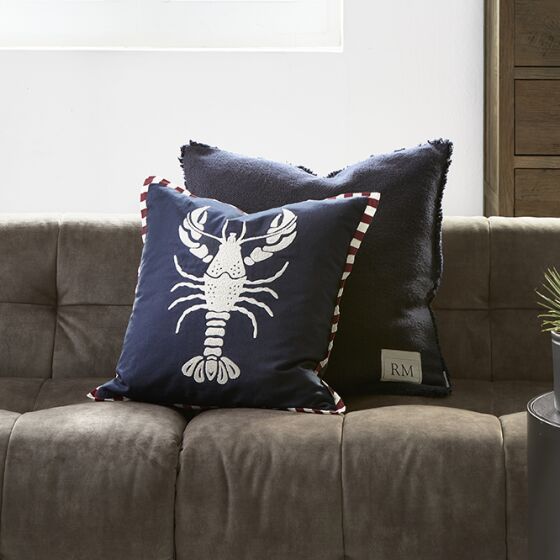 RM Happy Lobster Pillow Cover 50x50cm, Kissenhülle Hummer