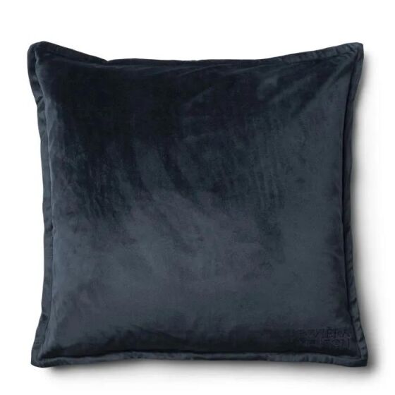 Velvet Pillow Cover blue 50x50cm, Samt Kissenhülle, nachtblau