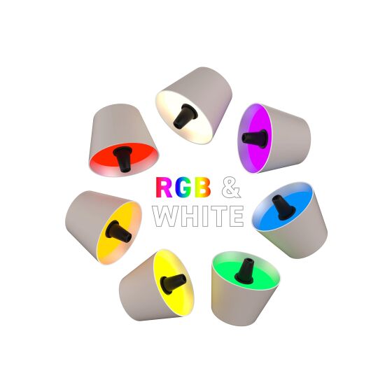 LED Flaschenaufsatz TOP 2.0 sand H11CMD12,5CM RGB