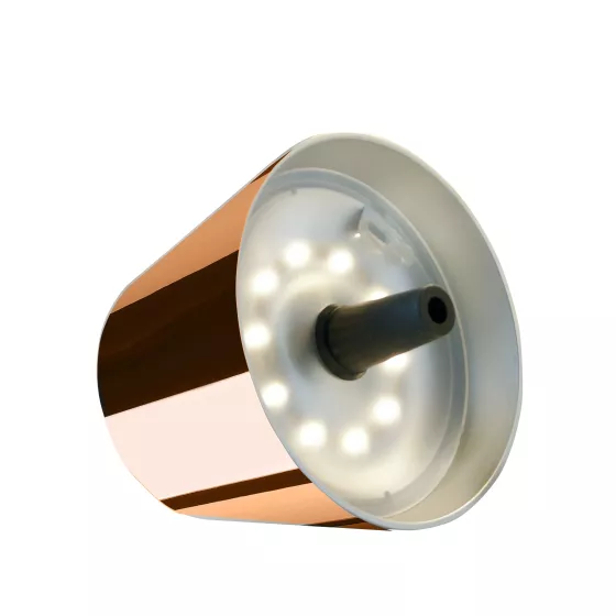 LED Flaschenaufsatz TOP 2.0 copper H11CMD12,5CM RGB