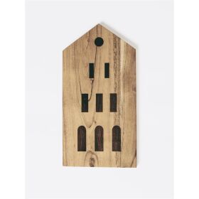 Schneidebrett Stadthaus 30x15,5x1,5cm