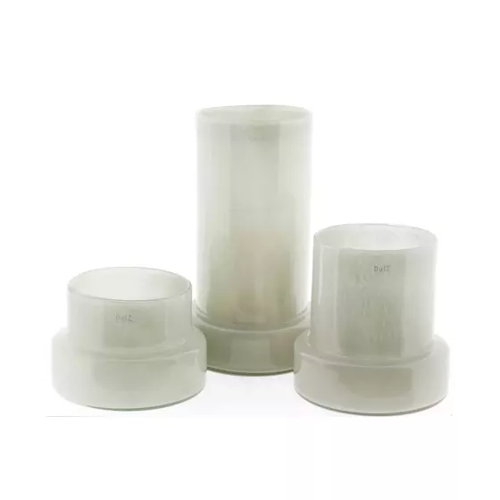 VASE SHARPO WIDE- H30 D28 cm - grau