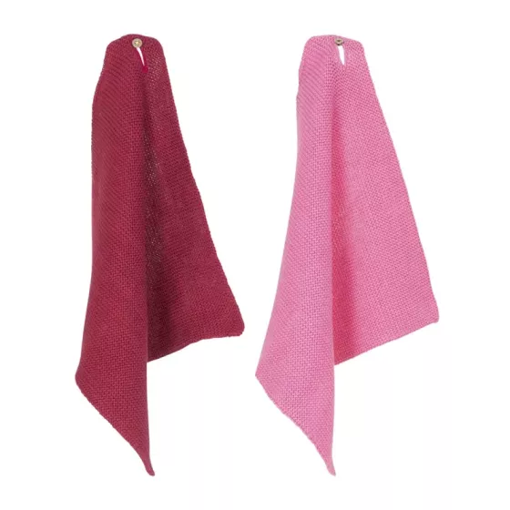 Küchentuch Monte 25x25cm, pink-berry