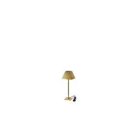 Lampe Langford eckig matt messing 43h