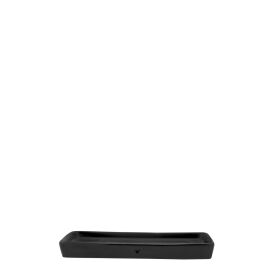 Tray rectangular small Matt Black