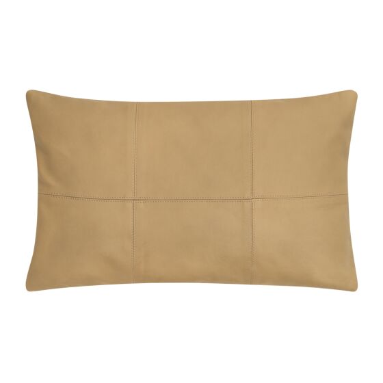 KISSENHÜLLE Leder 30x50cm, beige
