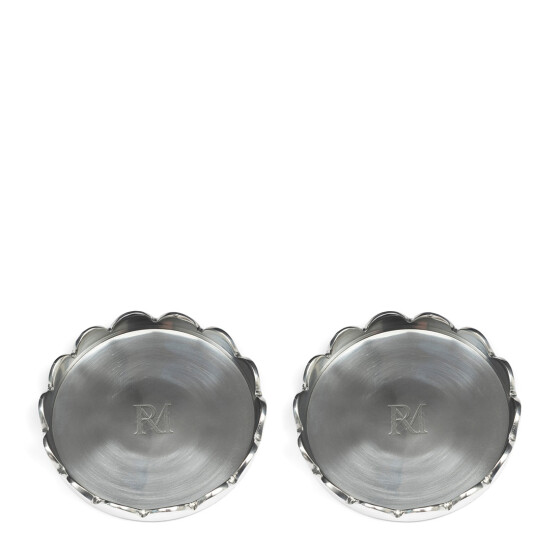 Beverly Coaster, Aluminium Untersetzer für Gläser oder Kerzen, 2er set