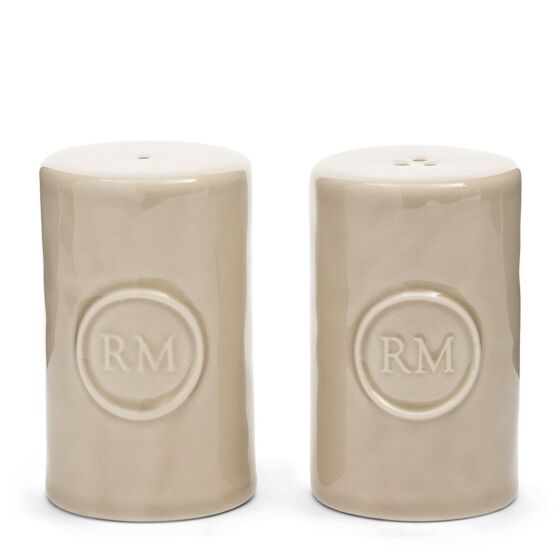 Portofino Salz und Pfeffer Streuer 2er Set, flax