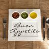 Buon Appetito Snackteller 29x29cm