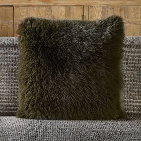 Bromont Faux Fur Pillow Cover 50x50cm, Kunstfell Kissen...