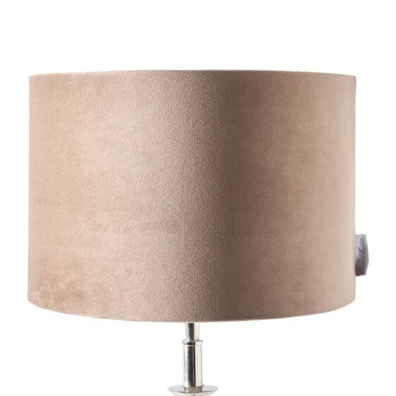 Cylinder Lampshade taupe 20x30