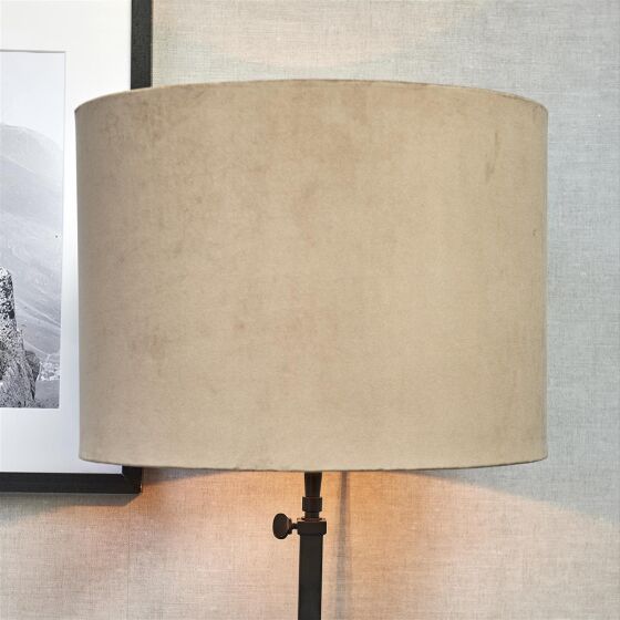 Cylinder Lampshade taupe 30x40